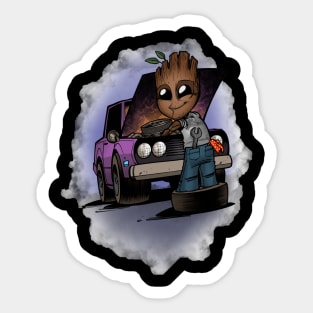 Treeman mechanic Sticker